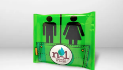 Incontinência Urinária Banheiro de bolso para Viagens pacote com 6 unidades