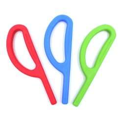Mordedor Goshabunga Large Grabber LISO, nas cores verde, azul e vermelho - ARK Therapeutic