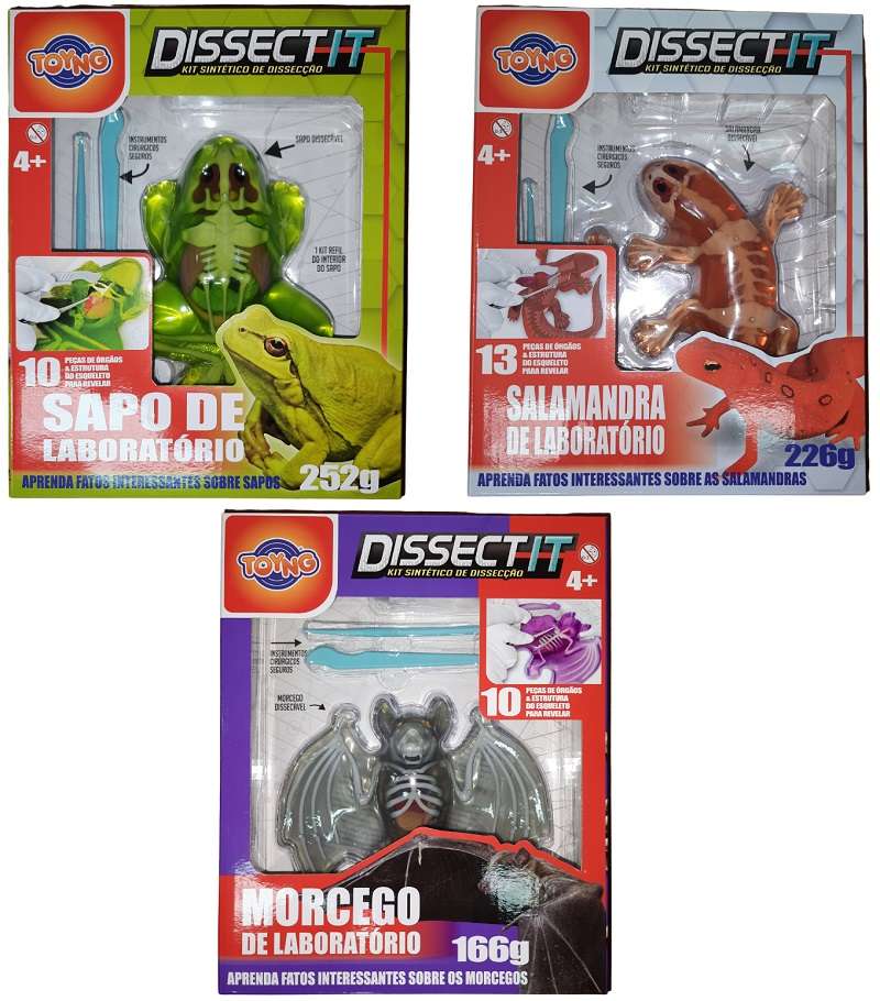 Dissect It Animal de Plástico com Slime
