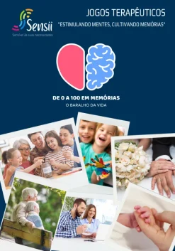 Baralho Terapêutico De 0 a 100 em Memórias - Jogo para Alzheimer e outras demências