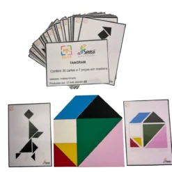 Tangram para Adultos e Idosos - Estimulação Cognitiva - Sensii