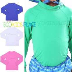 Camiseta Infantil Manga Longa com Proteção FPU 50+ Ecokids Place