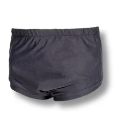 Modelo preto da fralda para piscina reutilizavel infantil, juvenil, adulto e idoso da Sensii