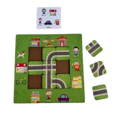 Caminhos da Cidade - Jogo de Treino de Lógica