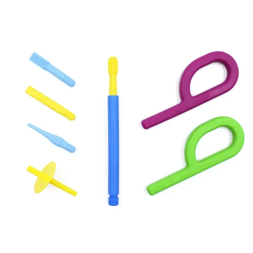 Z-Vibe Starter Kit (4 ponteiras, 2 mordedores, 1 Lip Block e 1