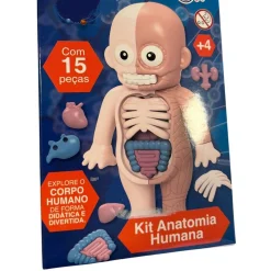 Embalagem do recurso educativo para crianças Kit Anatomia Humana