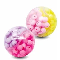 Bolinha de Borracha de Apertar 2 Cores com Miçanguinhas: Um Estímulo Sensorial para o Bem-estar