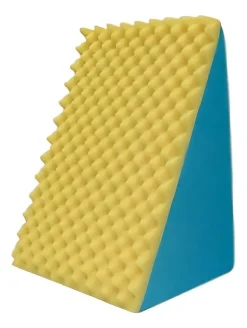 Almofada Encosto Triangular Travesseiro Espuma Ortopédico Lombar Refluxo
