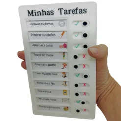 Quadro Minhas Tarefas: Organização e Autonomia para Crianças