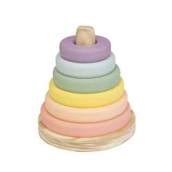 Torre Donuts Brinquedo Estimulação Cognitiva e Coordenação