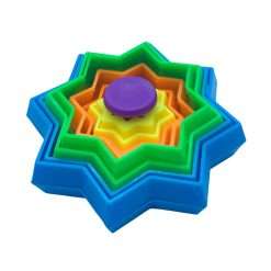 Star Hand Spinner Fidget Toy Estrela Mágica