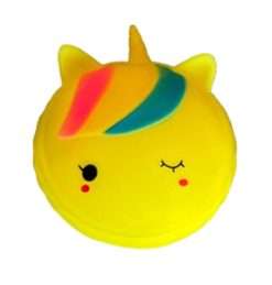 Unicórnio de Borracha Apertar Squeeze Cute Stim Toy